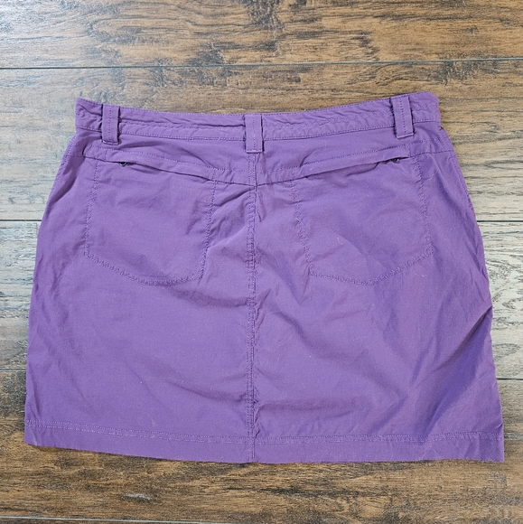 Eddie Bauer Women's Bundle of 3 Travex Stretch Tech Skorts Size 12 Purple Cream - Picture 10 of 16